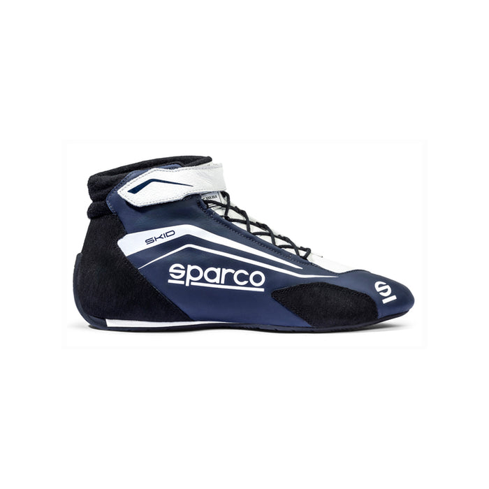 Sparco Skid Race Shoe Midnight Blue White
