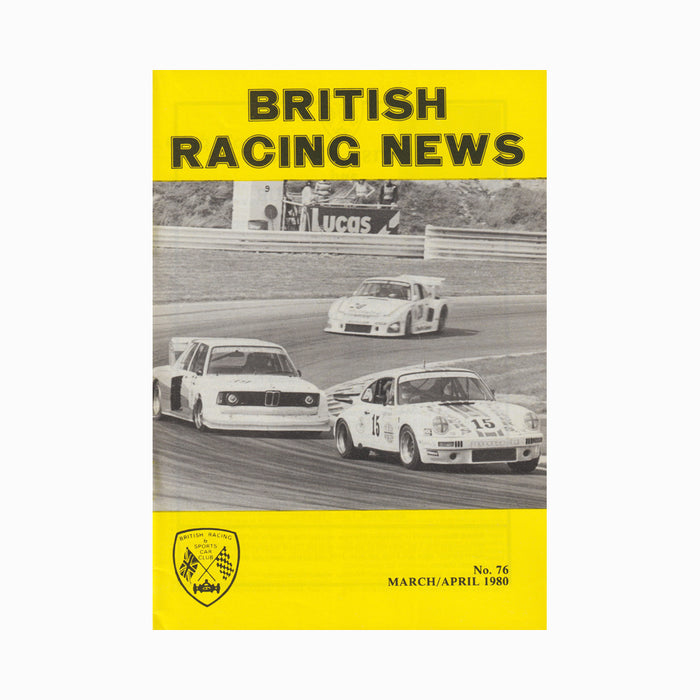 British Racing News Jan 1980 - Apr 1988