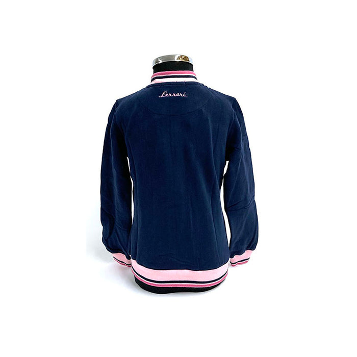 Ferrari Kids Girls Zip Fleece Blue