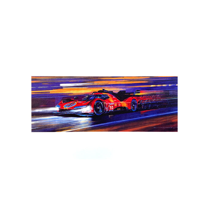 Victory for Ferrari by Nicholas Watts - Greetings Card NWC205