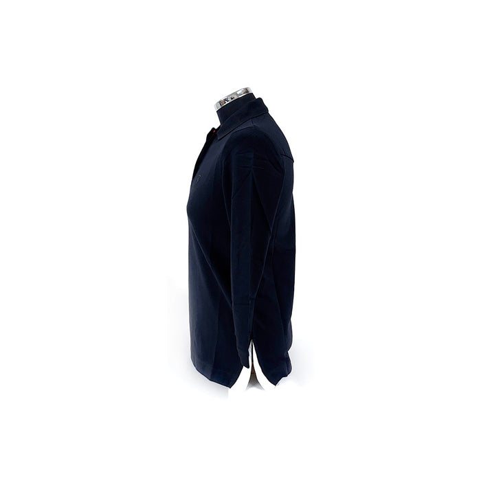 Ferrari Ladies Cotton Stretch Polo Navy