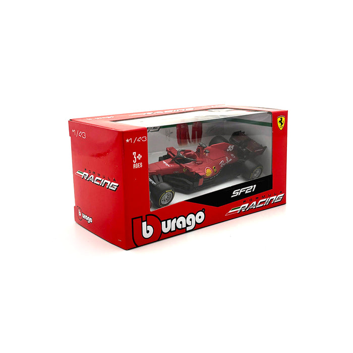 Burago 1/43 2021 Ferrari SF21 Sainz