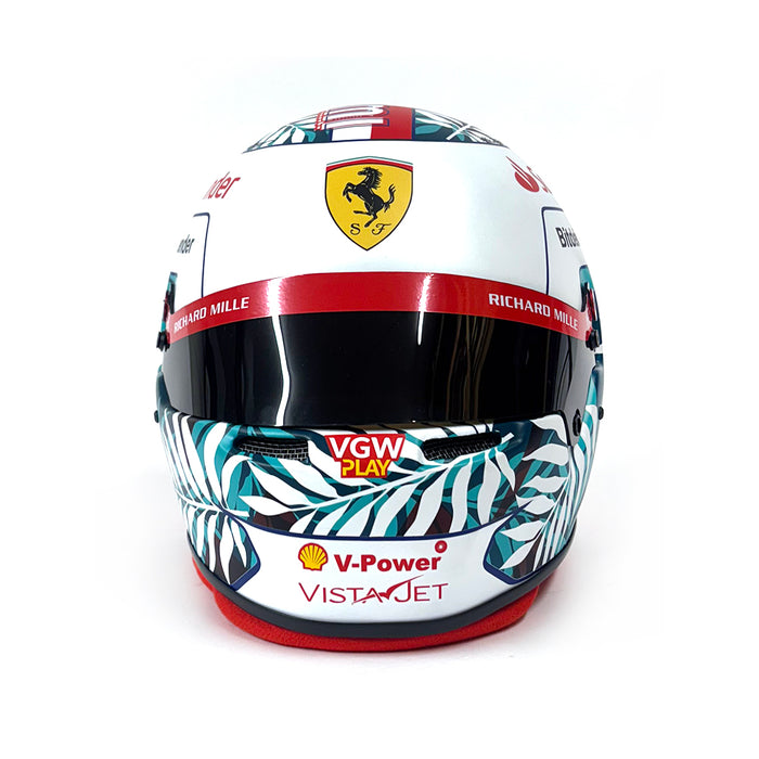 Charles Leclerc 2023 Replica Helmet Miami GP