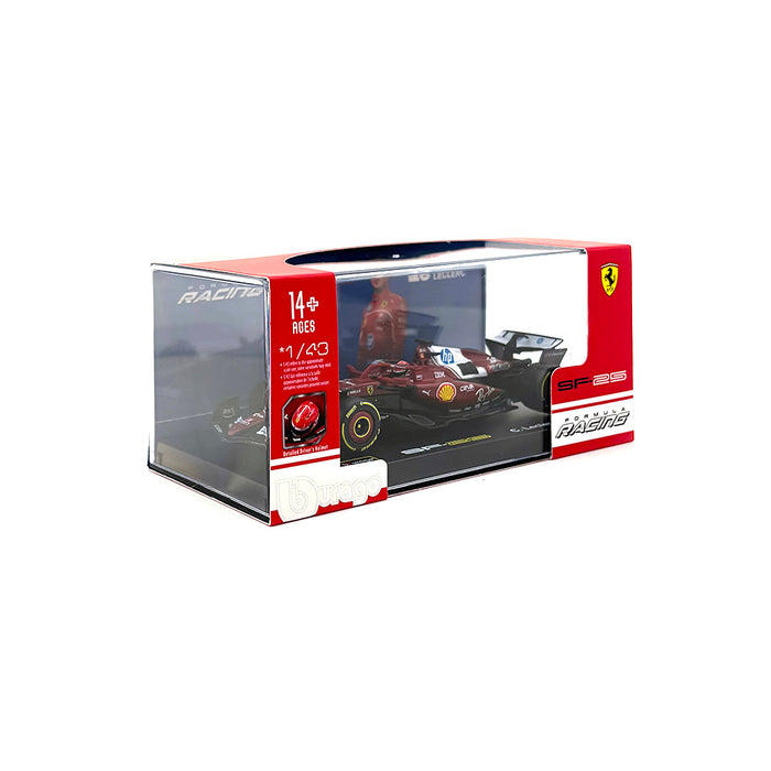 Burago Collectable 1/43 2025 Ferrari SF-25 Leclerc