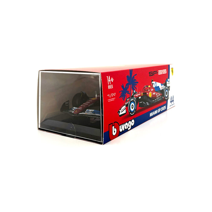 Burago 1/24 2025 Ferrari SF-25 Hamilton Miami