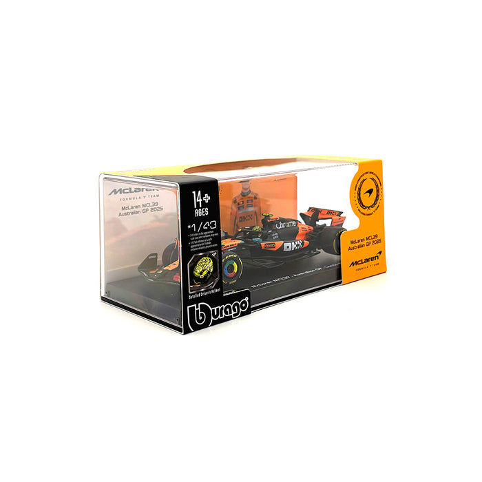 Burago Collectable 1/43 2025 McLaren MCL39 Norris Australia