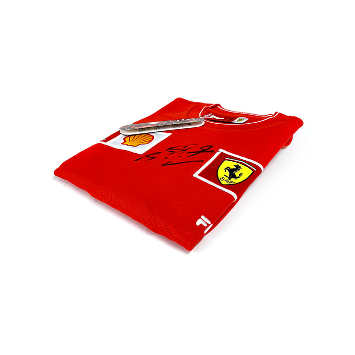 Michael Schumacher Signed Ferrari Team Tee