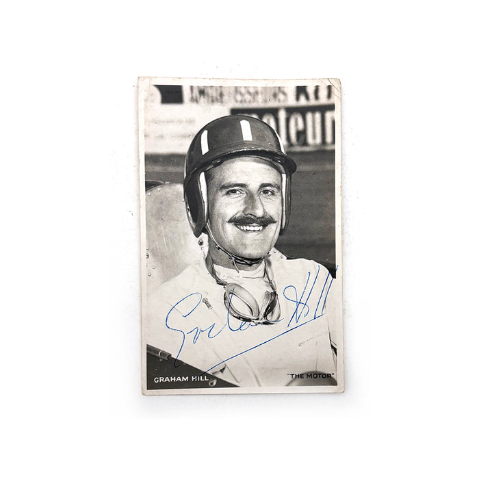 Graham Hill Signed photograph