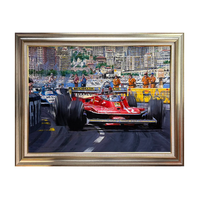 Nicholas Watts - Gilles at Monaco Original Painting