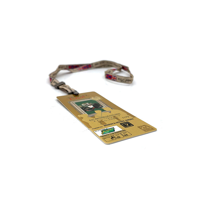1999 British Grand Prix Paddock Club Pass