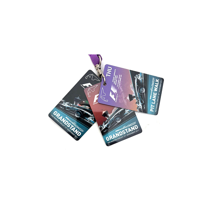 2011 Abu Dhabi F1 Passes