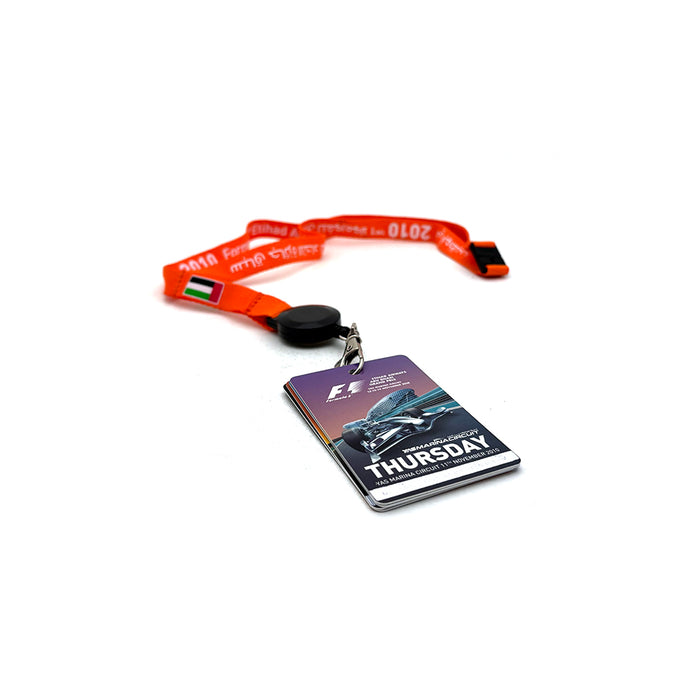 2010 Abu Dhabi VIP Passes