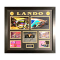 Lando Norris 2023 Signed Montage Framed