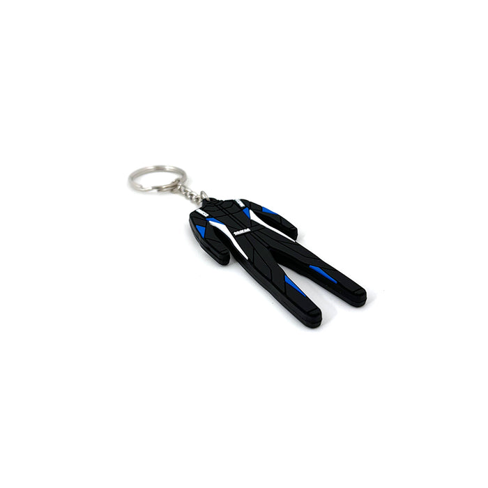 Sparco Race Suit Rubber Keyring