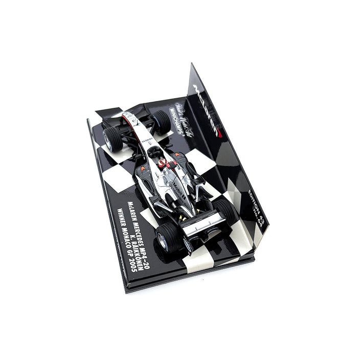 Minichamps 1/43 2005 McLaren MP4-20 Raikkonen Monaco