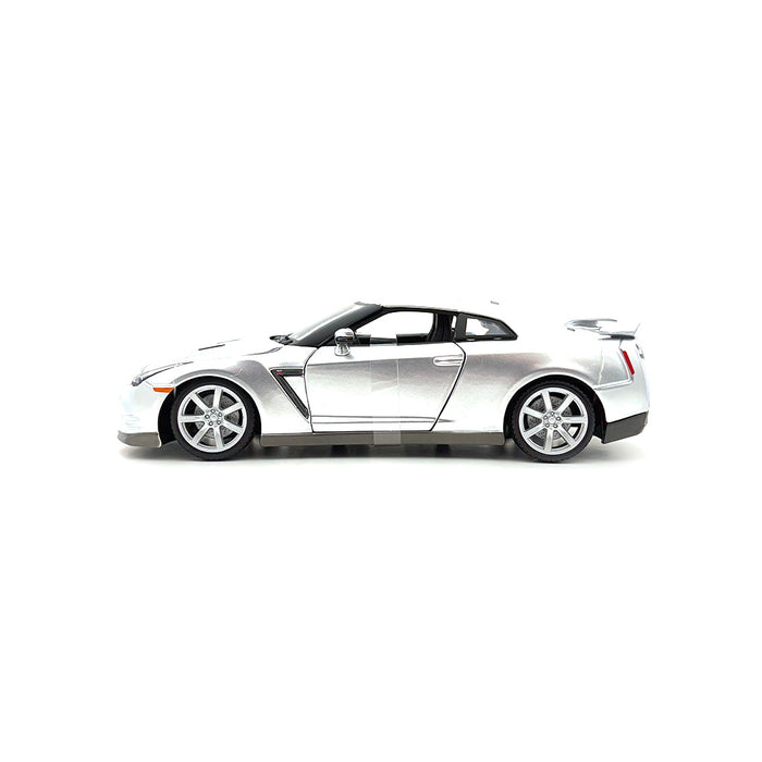 Burago 1/18 2009 Nissan GT-R R35 Silver 1812079