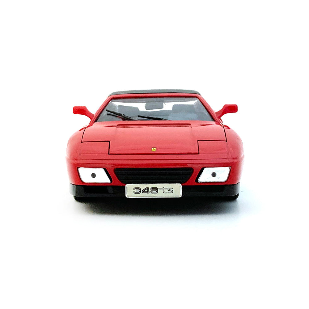 SUNNY Maisto 1/18 Ferrari ちがい 348ts 1990 White マイスト
