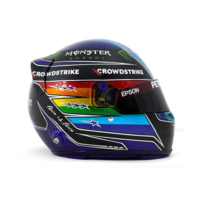 Lewis Hamilton 2021 Abu Dhabi Replica Helmet