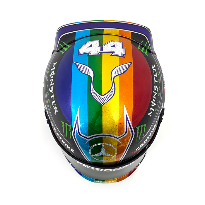 Lewis Hamilton 2021 Abu Dhabi Replica Helmet