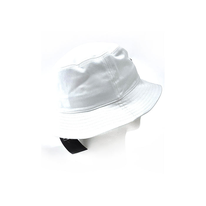 Alpine F1 Metal Badge Bucket Hat White