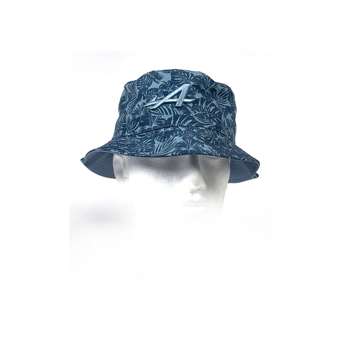 Alpine F1 Floral Bucket Hat Blue