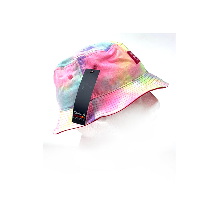 Red Bull Racing Tie Dye Denim Bucket Hat