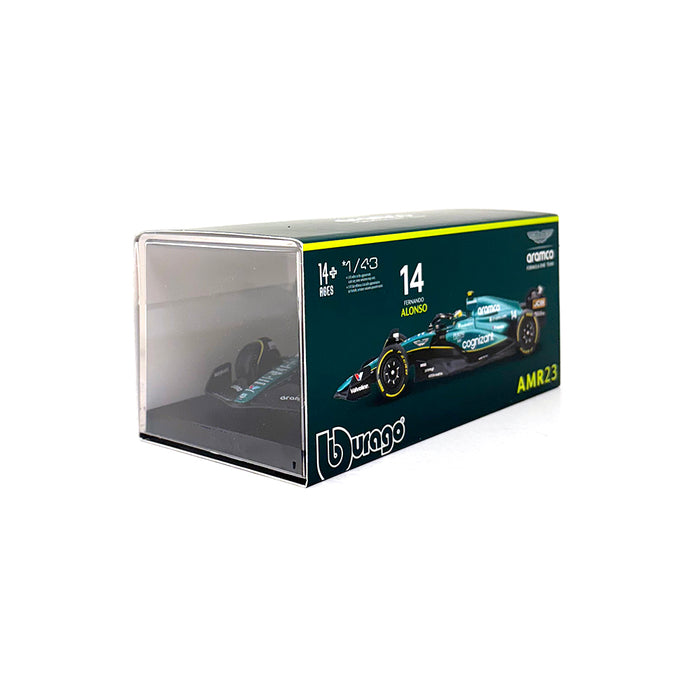 Burago Collectable 1/43 2023 Aston Martin AMR23 Alonso 1838091