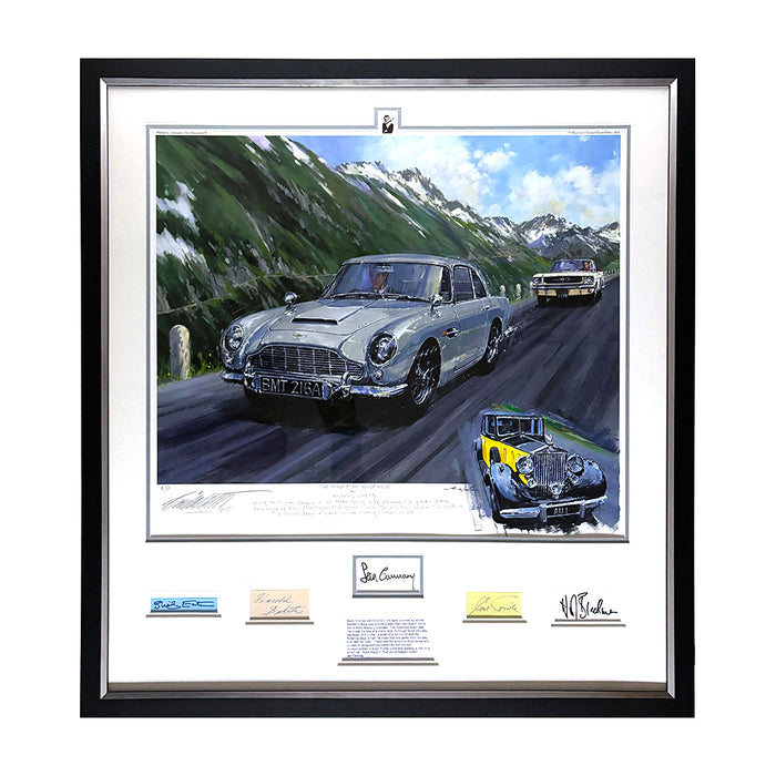 Nicholas Watts - In Pursuit of Goldfinger - Special - Framed