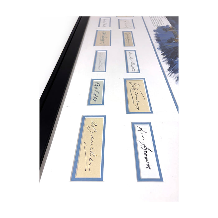 Nicholas Watts - En Route To The Dams - Special - Framed