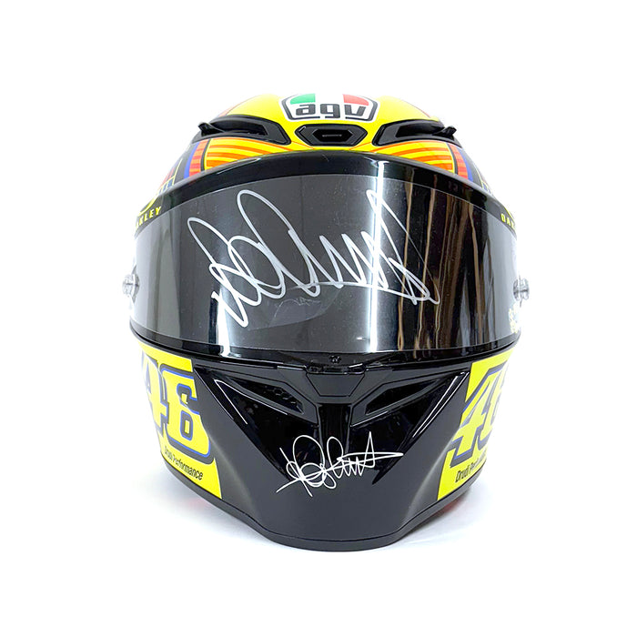 Valentino Rossi Replica Helmet Signed Corsa