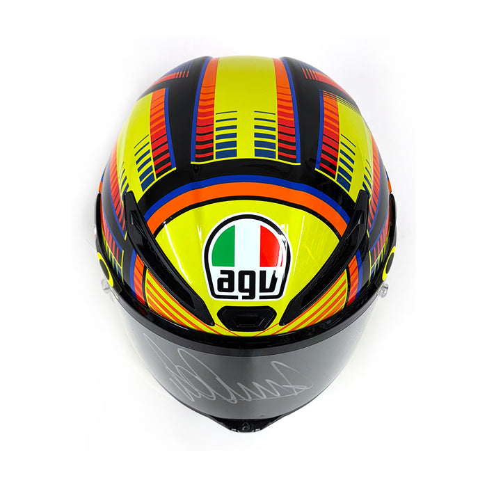 Valentino Rossi Replica Helmet Signed Corsa