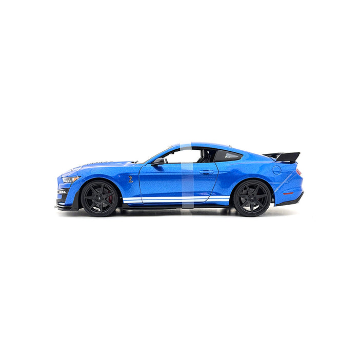 Maisto 1/18 2020 Ford Mustang Shelby GT500 Blue 31388