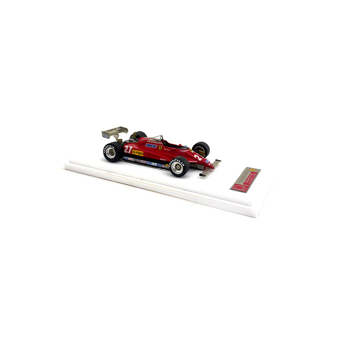Tameo Model 1/43 1982 Ferrari 126C2 Villeneuve Belgium