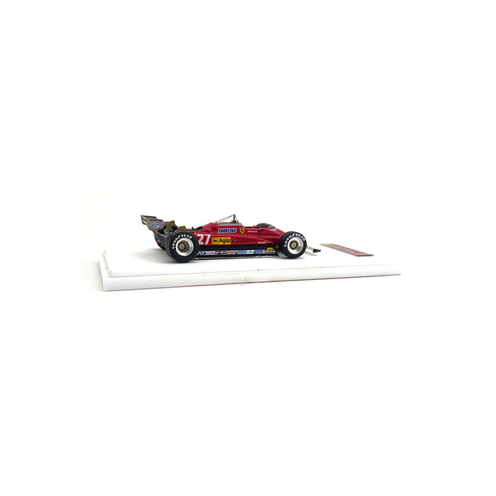 Tameo Model 1/43 1982 Ferrari 126C2 Villeneuve Belgium
