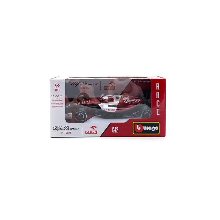 Burago 1/43 2022 Alfa Romeo C42 Bottas 1838067