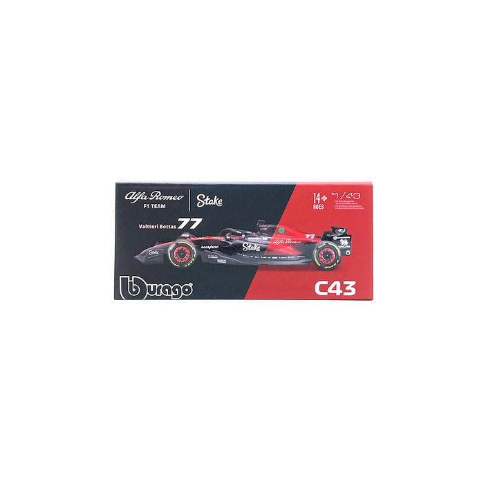 Burago Collectable 1/43 2023 Alfa Romeo C43 Bottas 1838086