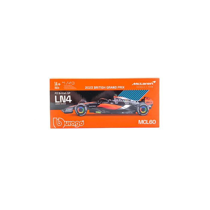 Burago Collectable 1/43 2023 McLaren MCL60 Norris 1838088