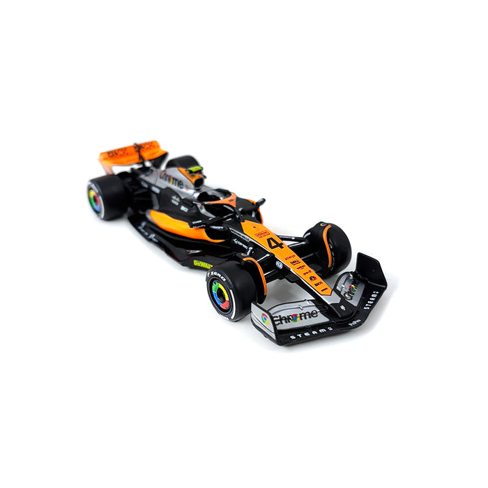 Burago 1/43 McLaren Lando Norris 4 Car Set 1838096