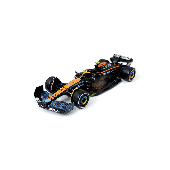 Burago 1/43 McLaren Lando Norris 4 Car Set 1838096