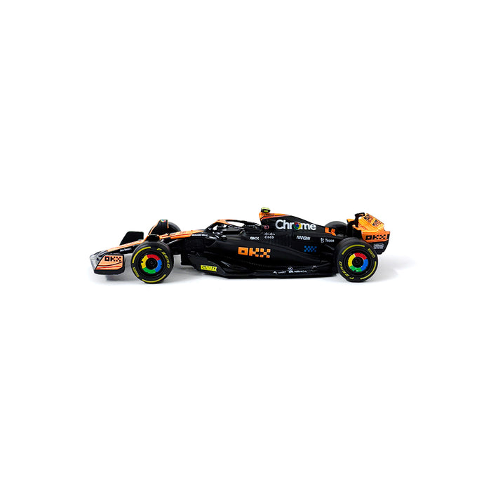 Burago 1/43 McLaren Lando Norris 4 Car Set 1838096