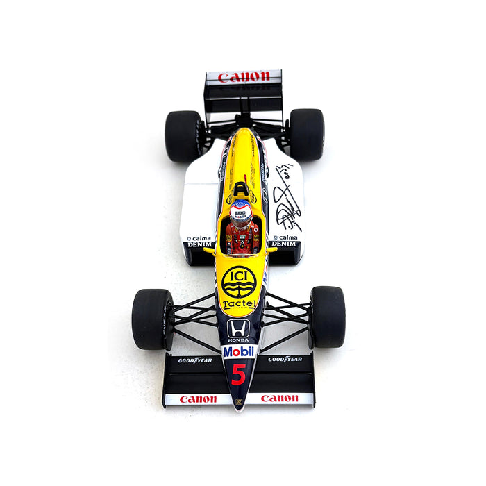 MCG 1/18 1986 Williams FW11 Signed Mansell