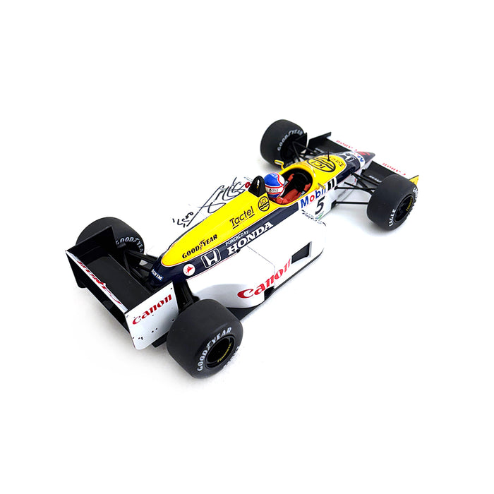 MCG 1/18 1986 Williams FW11 Signed Mansell