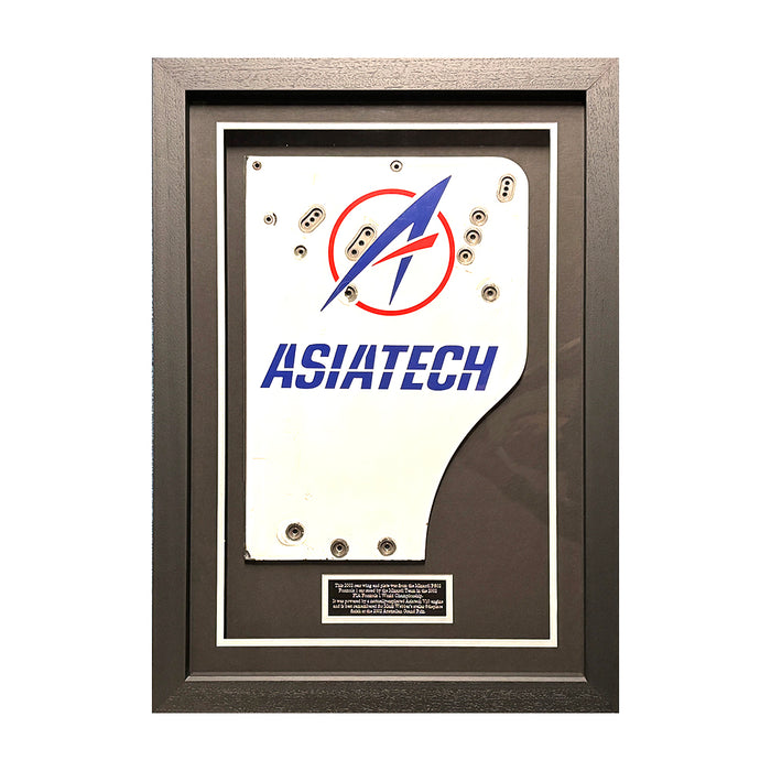 2002 Minardi Rear Wing Endplate Framed