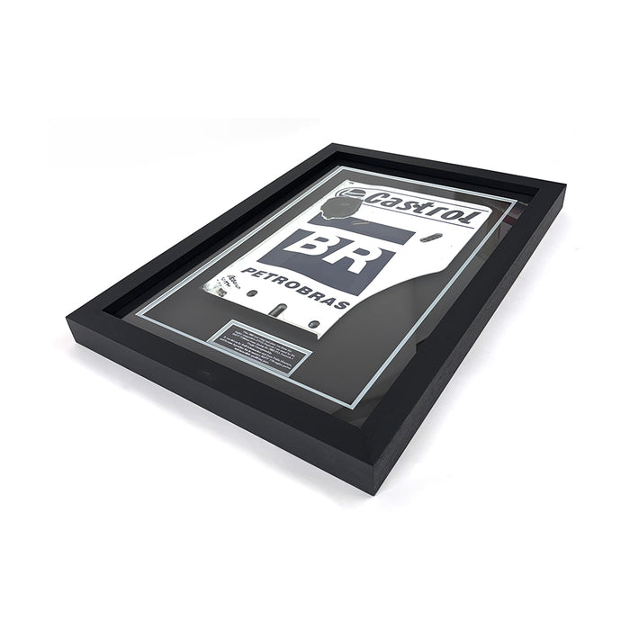 2002 Williams Rear Wing Endplate Framed
