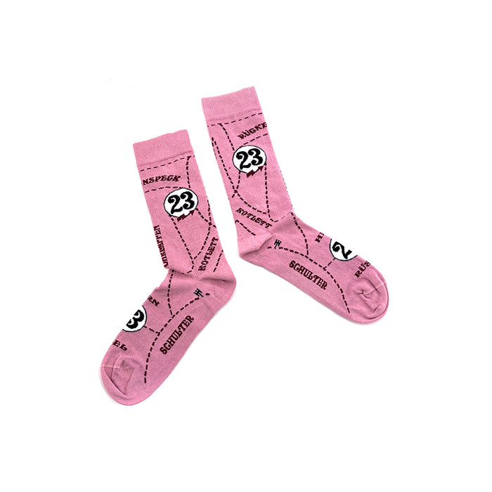 Pink Pig Socks V2