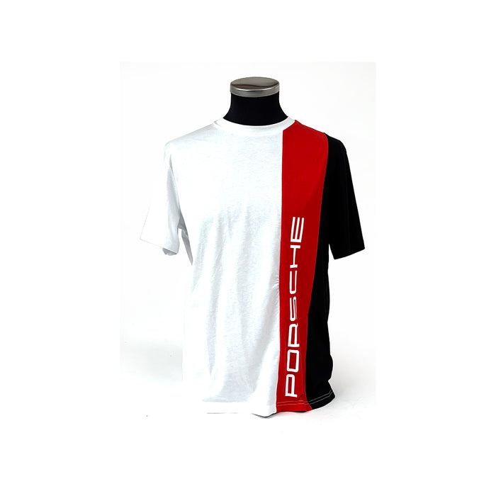 Porsche Motorsport White Stripe Tee