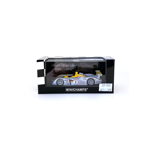 Minichamps 1/43 2001 Audi R8 #2 Le Mans 400011202