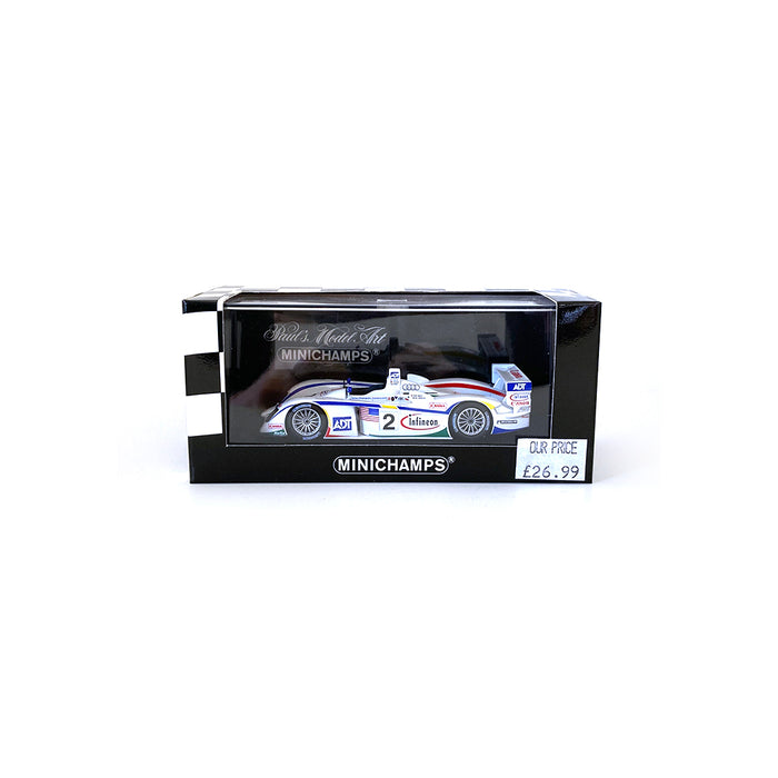 Minichamps 1/43 2004 Audi R8 #2 Le Mans 400041302