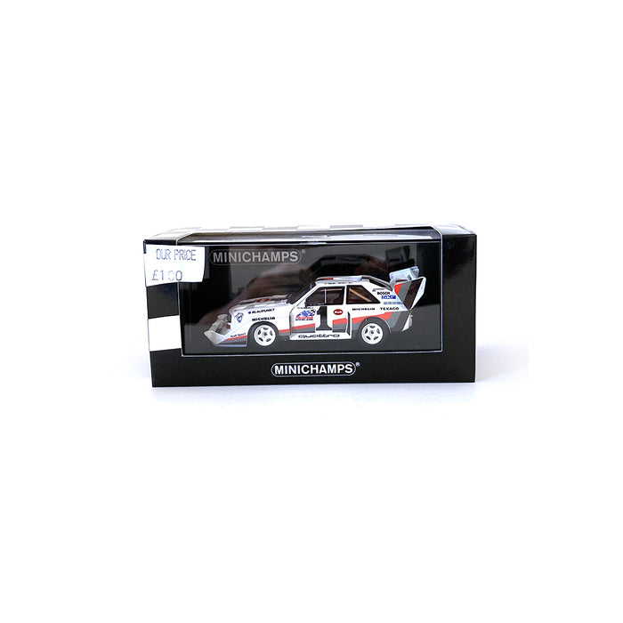 Minichamps 1/43 1987 Audi Quattro Rohrl Pikes Peak 410871201