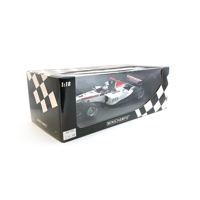 Minichamps 1/18 2005 BAR Honda Showcar #3 Button 100050073